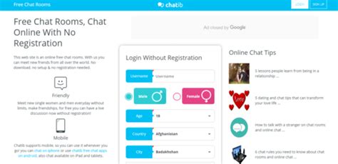 chat now free|Free no registration chat: Top Chatib & Chatiw Alternative.